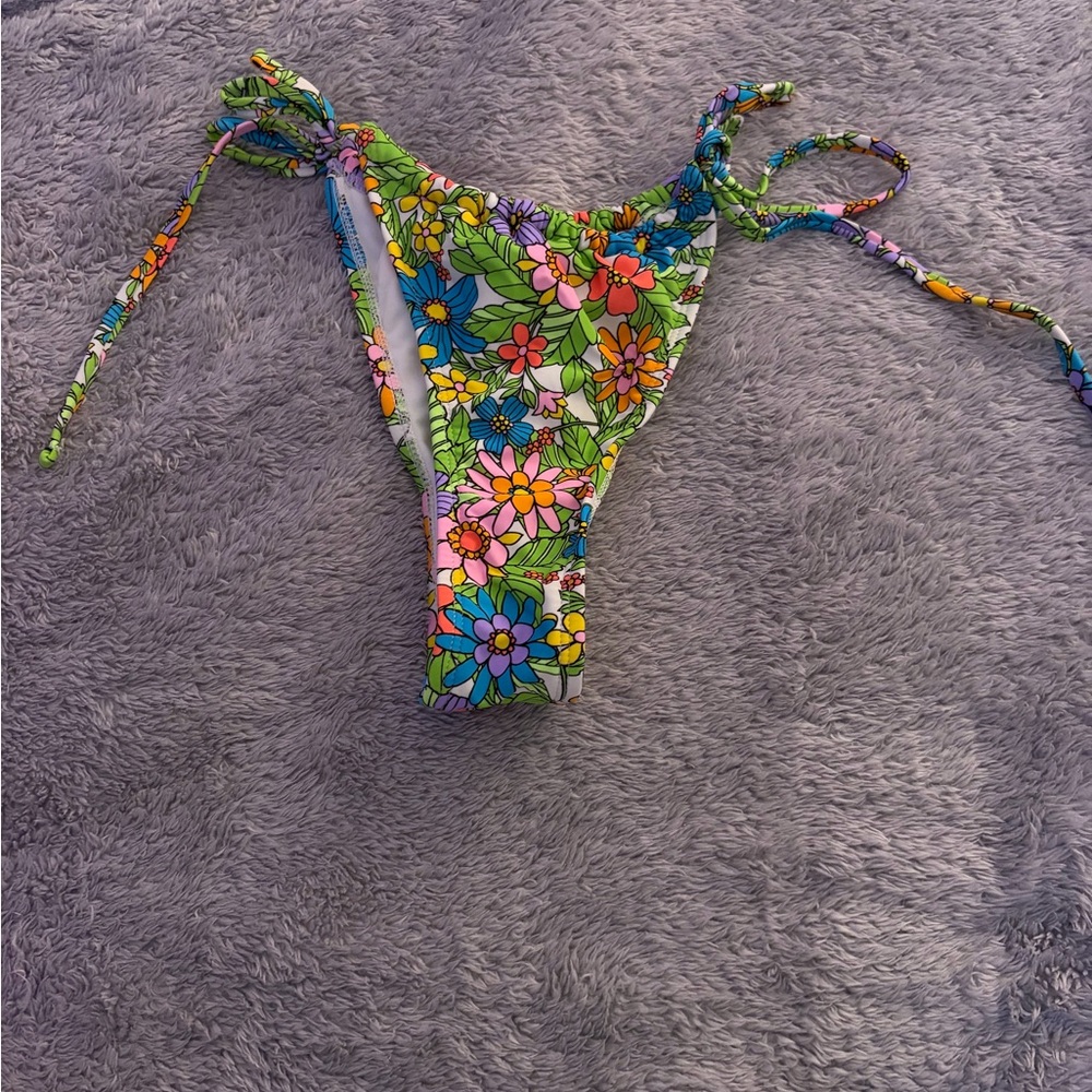 Wild Fable Multicolor Floral Bikini Bottom